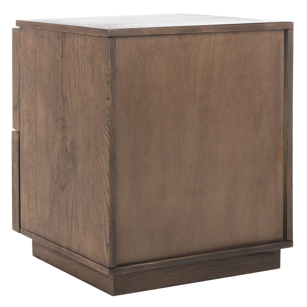 SAFAVIEH Couture Zeus 2 Drawer Nightstand.