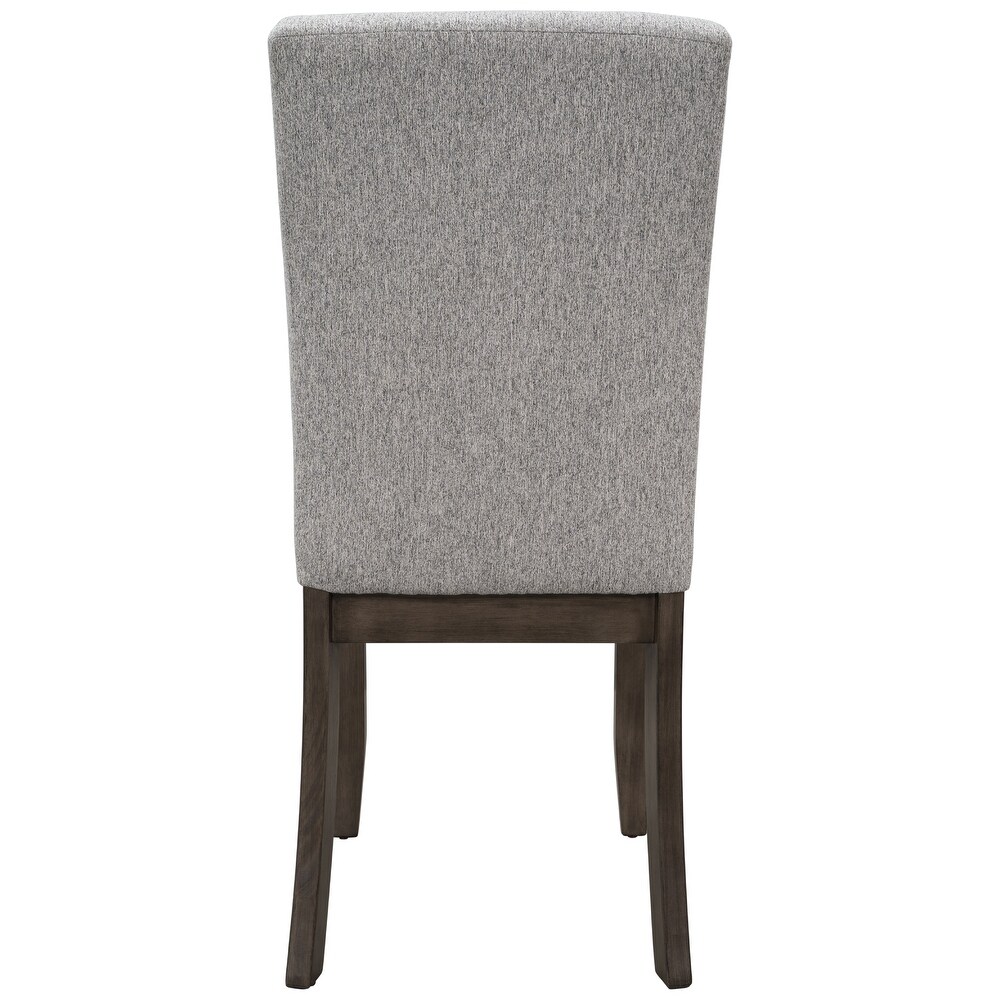 4 Piece Upholstered Wood Dining Chair