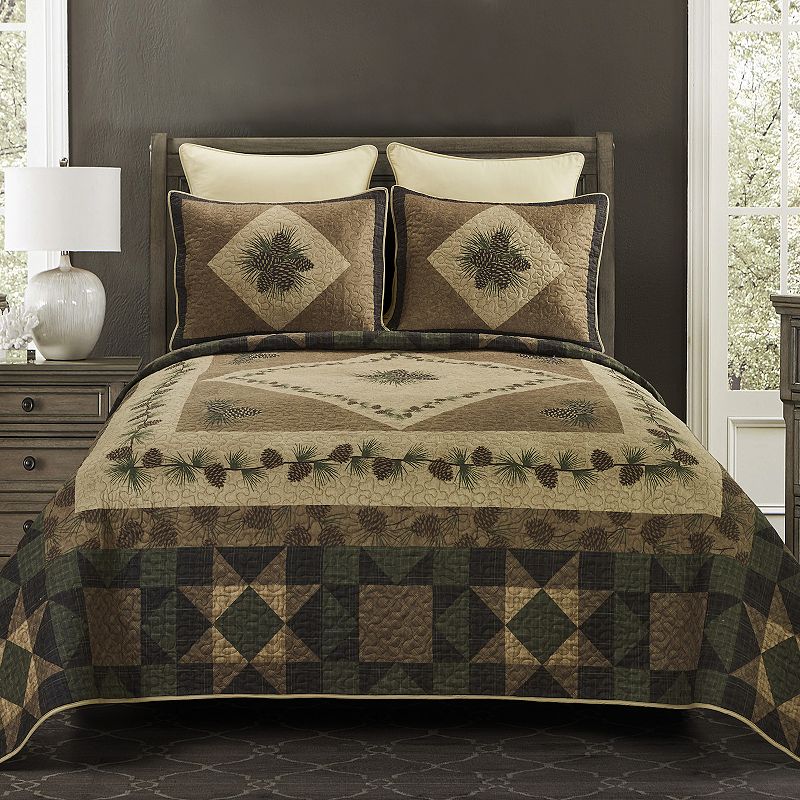 Donna Sharp Antique Pine Quilt Set