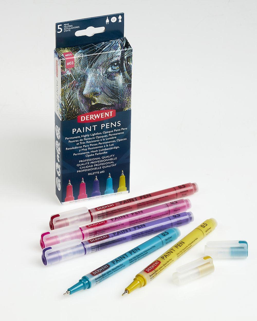 Derwent Paint Pens Palette Set #3