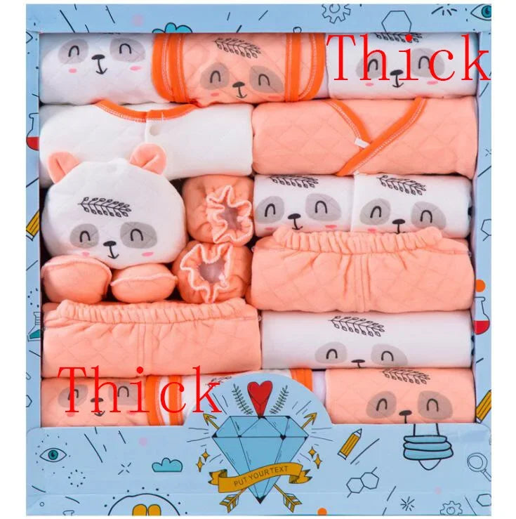 18pcs/set Newborn Clothes Suits 0-6M Baby Clothing Sets Boys Girls Suit Cotton Baby Shower Gift Set New Born Clothes