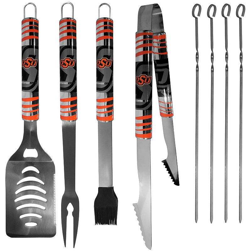 Oklahoma State Cowboys Tailgater 8-Piece BBQ Grill Set