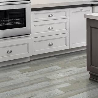 TrafficMaster Winding Brook 6 MIL x 6 in. W x 36 in. L Click Lock Waterproof Luxury Vinyl Plank Flooring (24 sqftcase) VTRHDWINBRO6X36