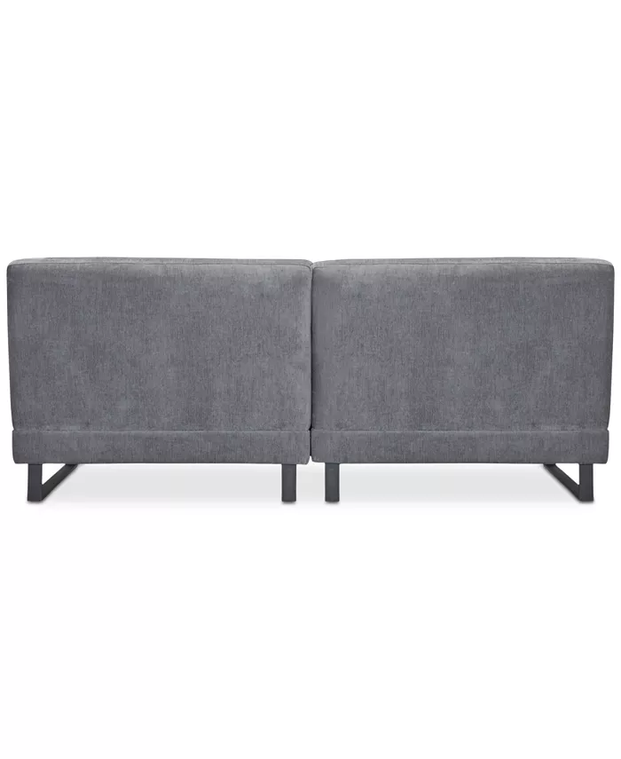 Furniture Kathya 80 2-Pc. Fabric Modular Sofa