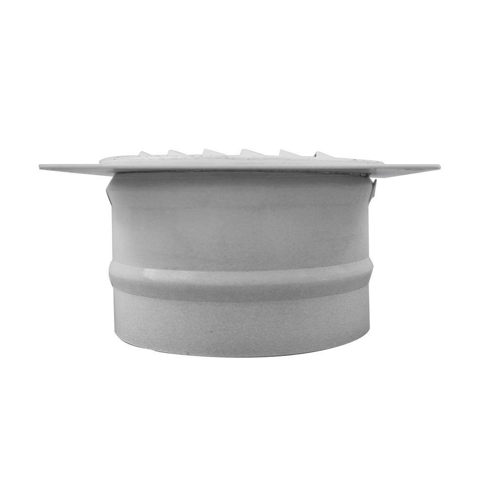 Active Ventilation 3 in. Bathroom Soffit Vent White BSV-3-WT