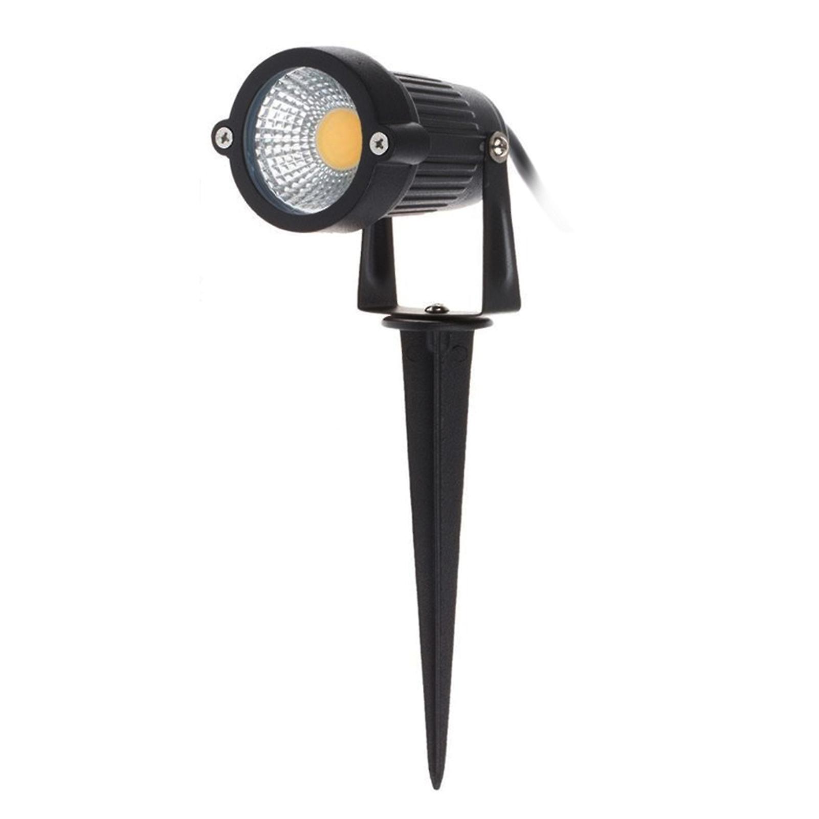 5w Cob Led Lawn Lamp Dc12v Outdoor Landscape Light Spot Light Ip65 Water Resistance For Garden Patio Yard Courtyard Path Warm White No.220601