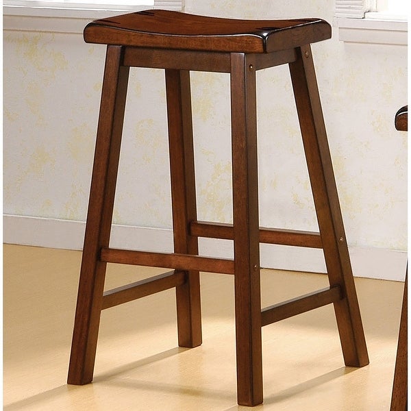 Rambouillet Saddle-style Stools (Set of 2)