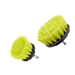 RYOBI Medium Bristle Brush Cleaning Accessory Kit (2-Piece) A95MBK1