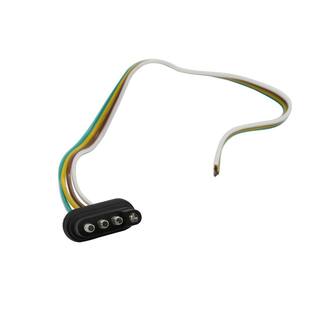 TowSmart 12 in. 4-Way Flat Trailer Wiring Connector 1441