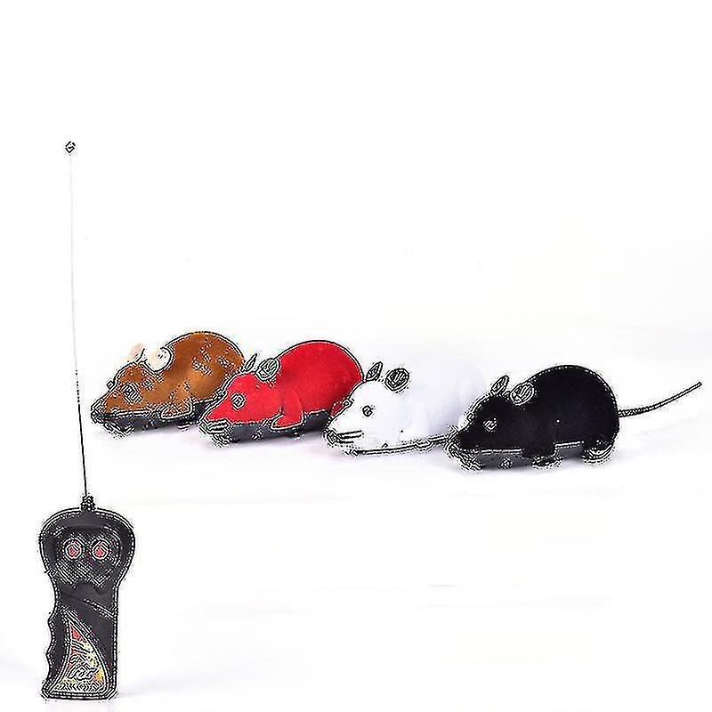 1pc Funny Remote Control Rc Rat Mouse Wireless For Cat Dog Pet Toy Novelty Gifts_