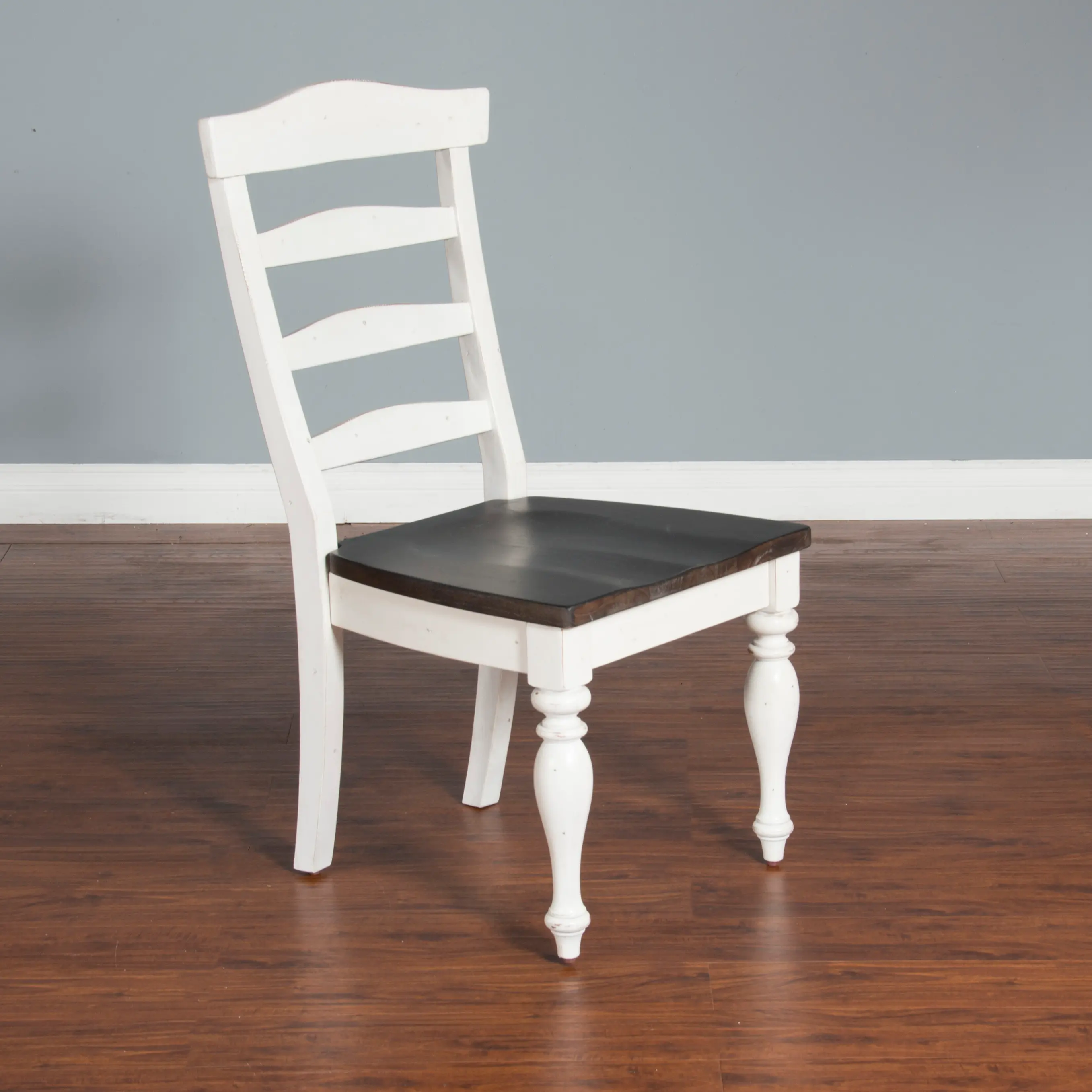 Bourbon County White Two-Tone Dining Room Chair