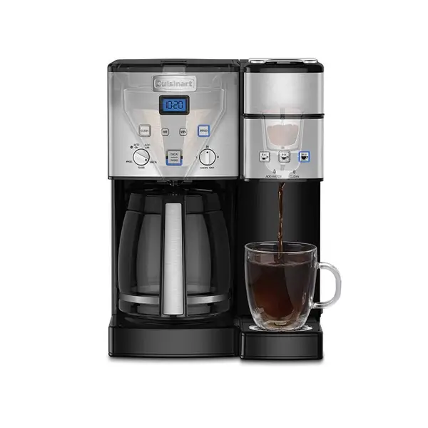 Cuisinart Coffee Center 12-Cup Coffeemaker and Single-Serve Brewer