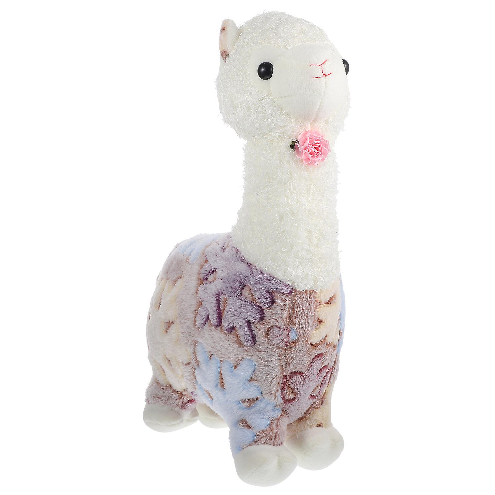 Alpaca Stuffed Doll Lovely Alpaca Plush Toy Llama Stuffed Animal Adorable Hug Pillow