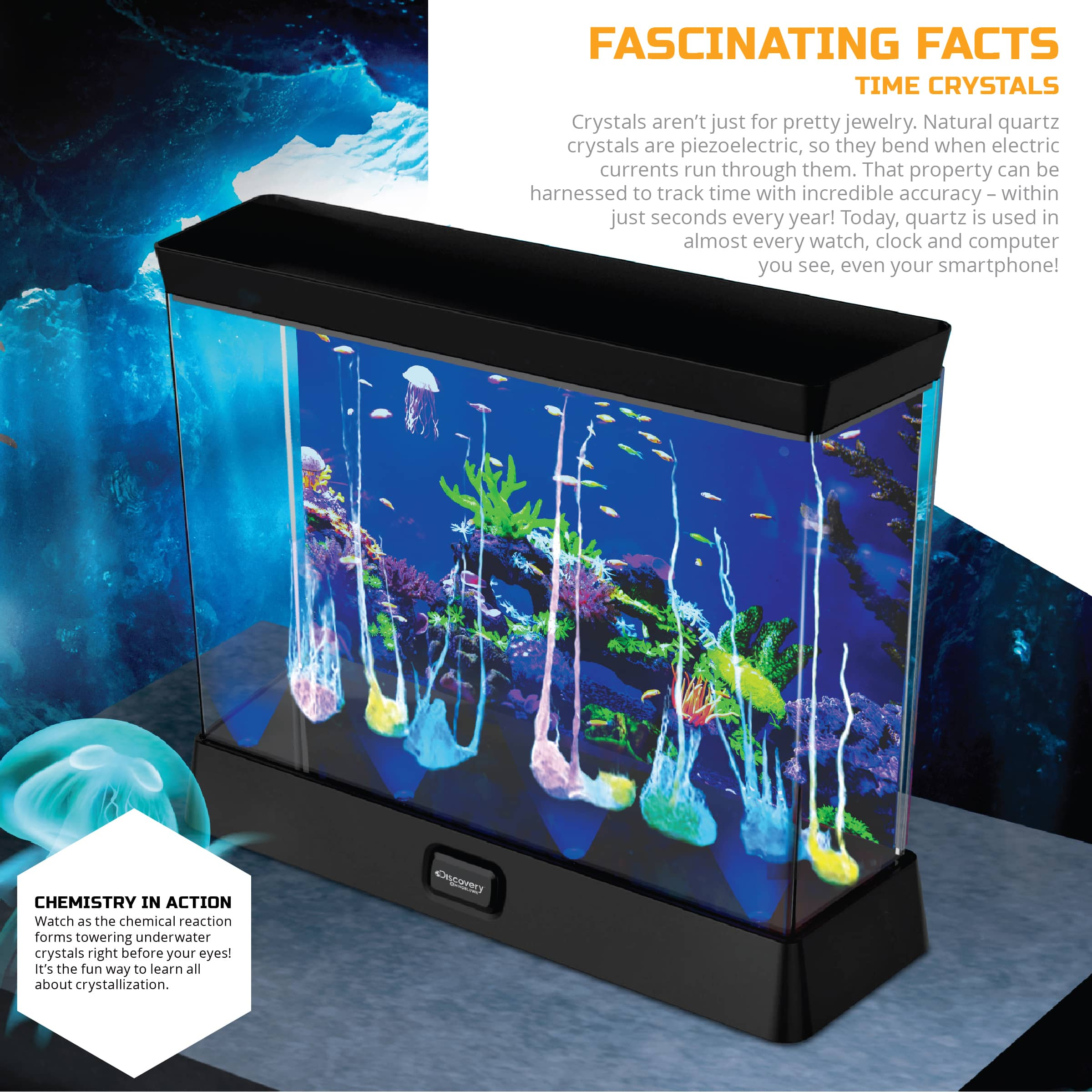 Discovery™ DIY Glowing Crystal Aquarium