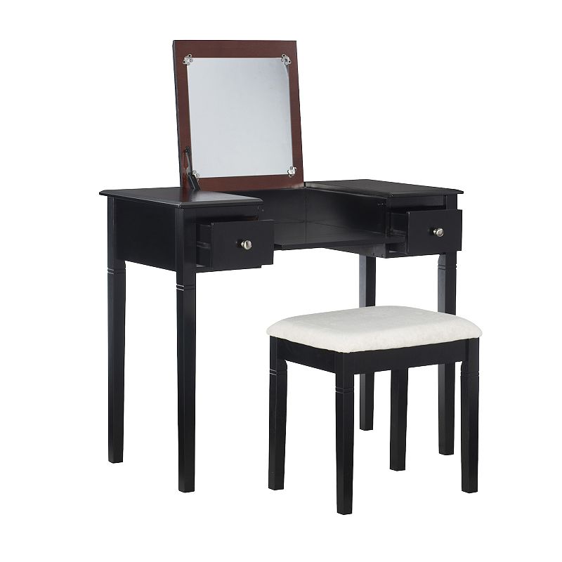 Linon Camden 2-pc. Vanity and Bench Set