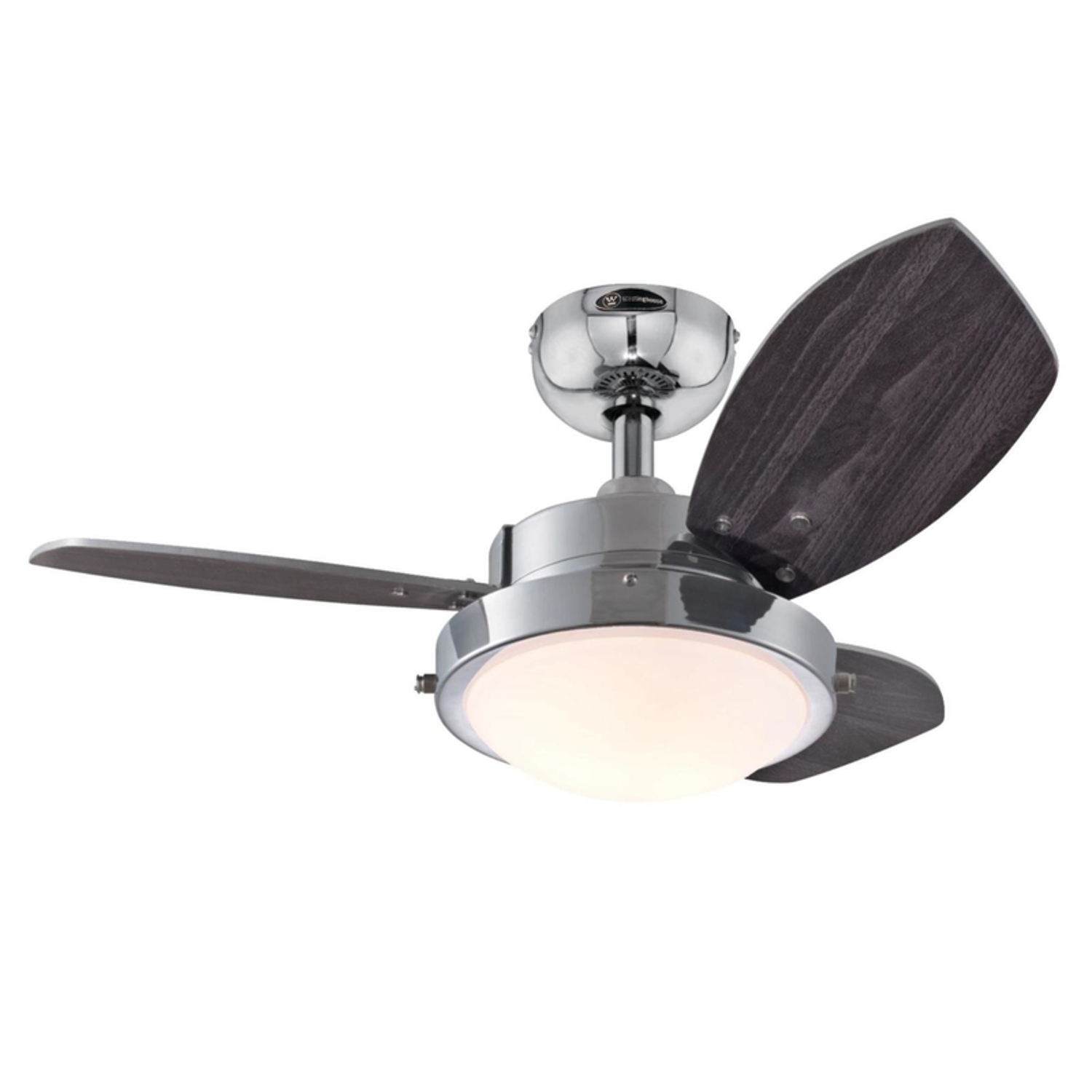 Westinghouse Wengue 30 in. Chrome Brown LED Indoor Ceiling Fan