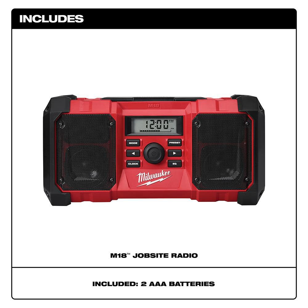 Milwaukee M18 Jobsite Radio 2890-20 from Milwaukee