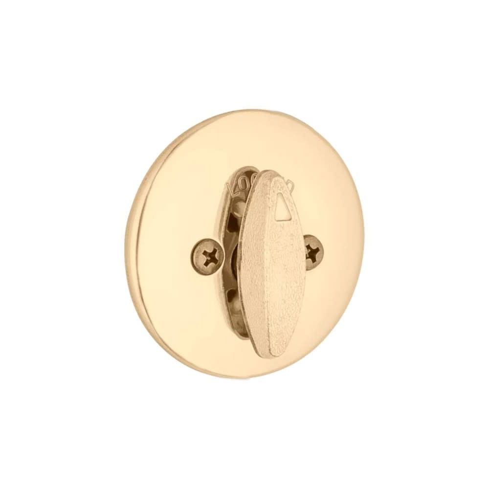 Polished Brass Single Cylinder Deadbolt with Pin and Tumbler ;