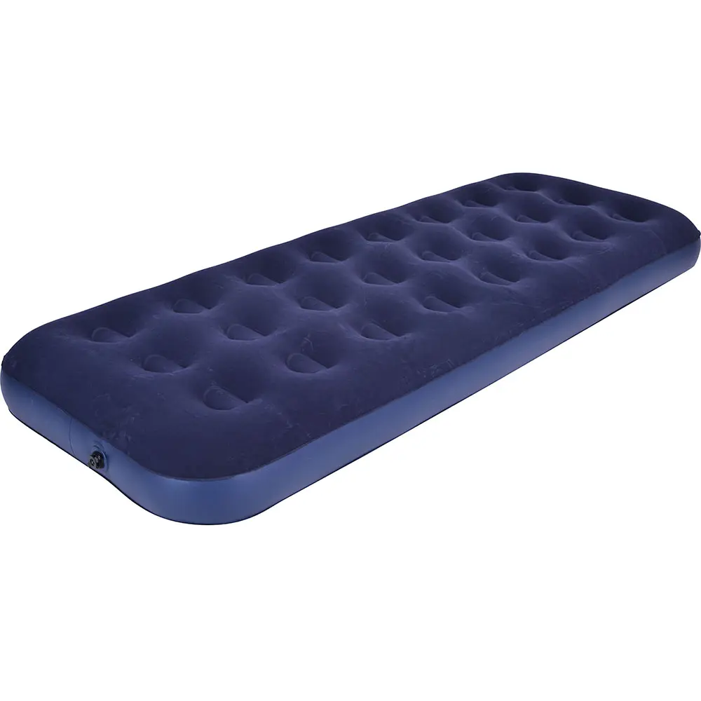 Flocked Surface Portable Inflatable Air bed for camping Bed Blow up high Raised Airbed Inflatable Bed