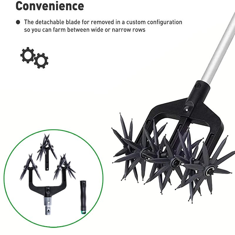 Tool Cultivator Ripper Tool Plastic Tines Soil Ripper For Deep Cultivation And Aeration Manual Garden Scarifier Dropshipping