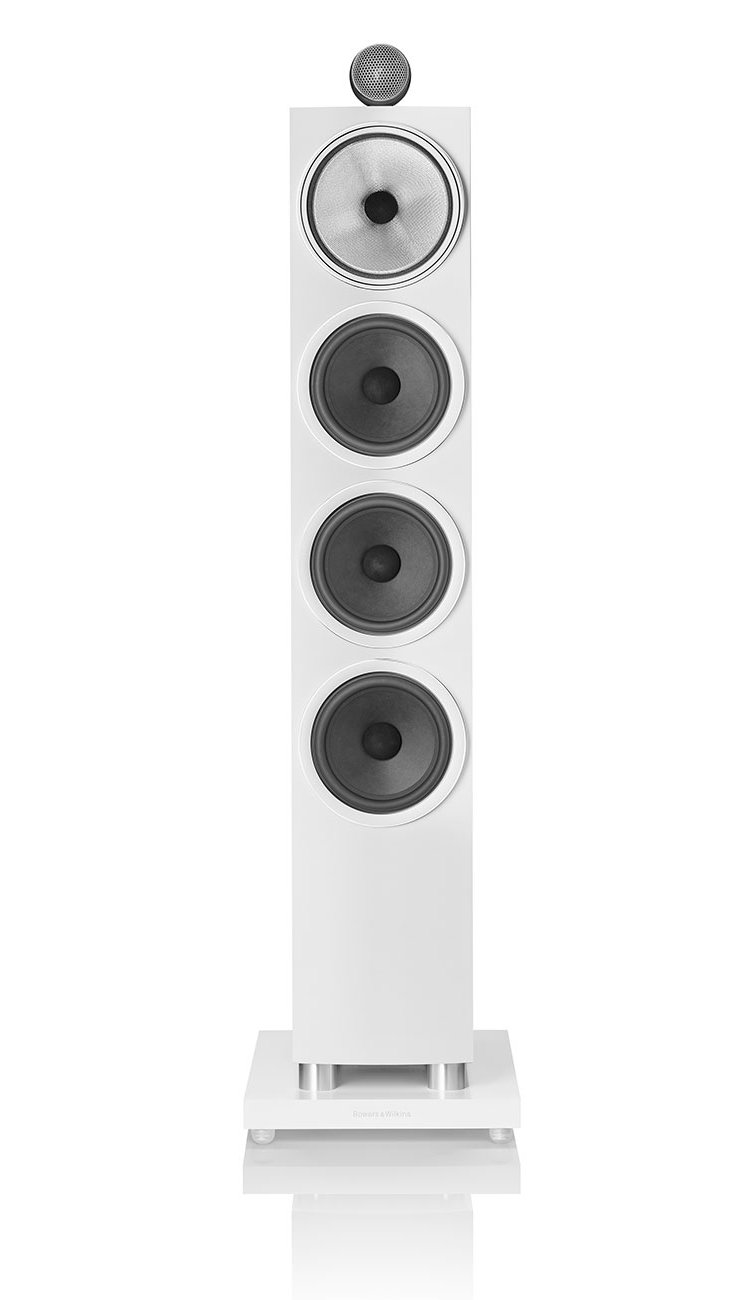 Bowers and Wilkins 700 Series 702 S3 Satin White 3-Way Floorstanding Speaker (Each)