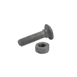 Everbilt 516 in. x 1-14 in. Galvanized Steel Carriage Bolt (20-Pack) 328502EB