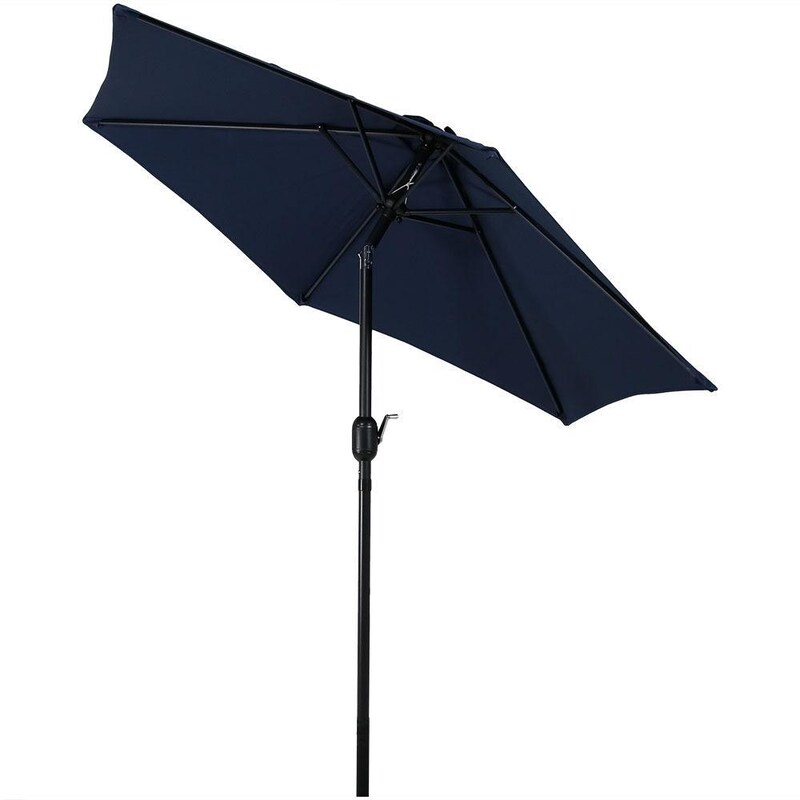 Ultimate Patio 7.5 Ft. Octagonal Aluminum Patio Market Umbrella W/ Crank and Tilt