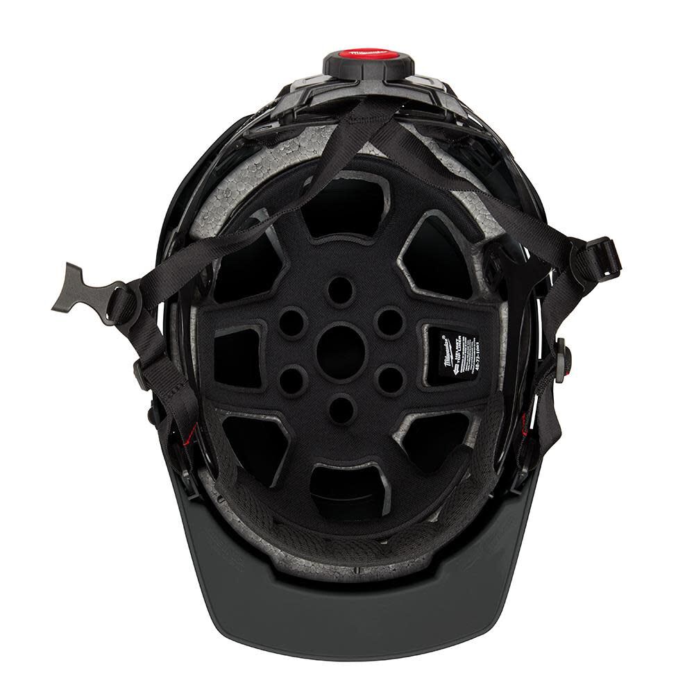 Milwaukee Black Front Brim Helmet with BOLT Class E 48-73-1331 from Milwaukee