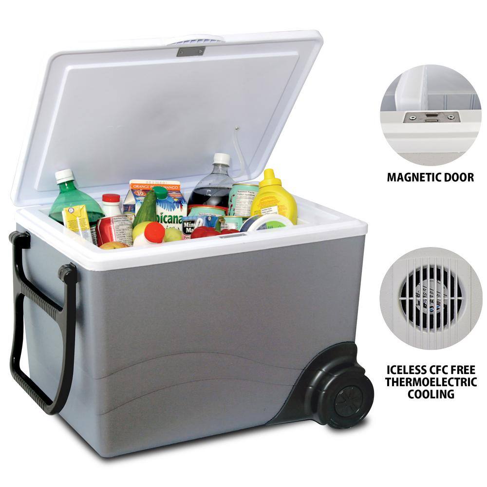 36 Qt. (34 L) Thermoelectric Wheeled Kool Kaddy Cooler W75