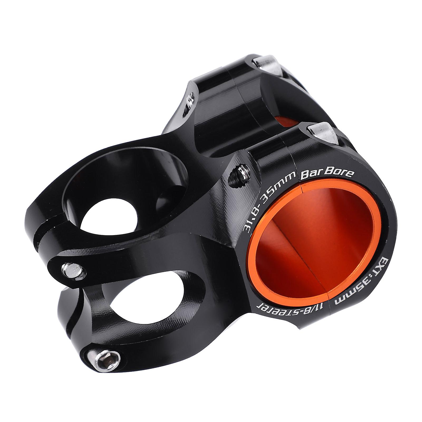 35mm Bicycle Mountain Bike Stem Aluminum Alloy Cycling Short Handlebar Stem For Most Bikeblack