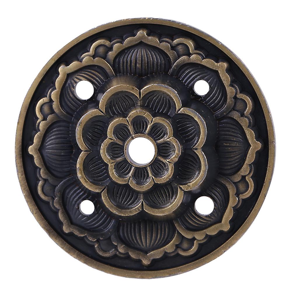 Zinc Alloy Incense Stick Burner Holder Dragon Pattern Censer Plate For Bedroom Temple(bronze)