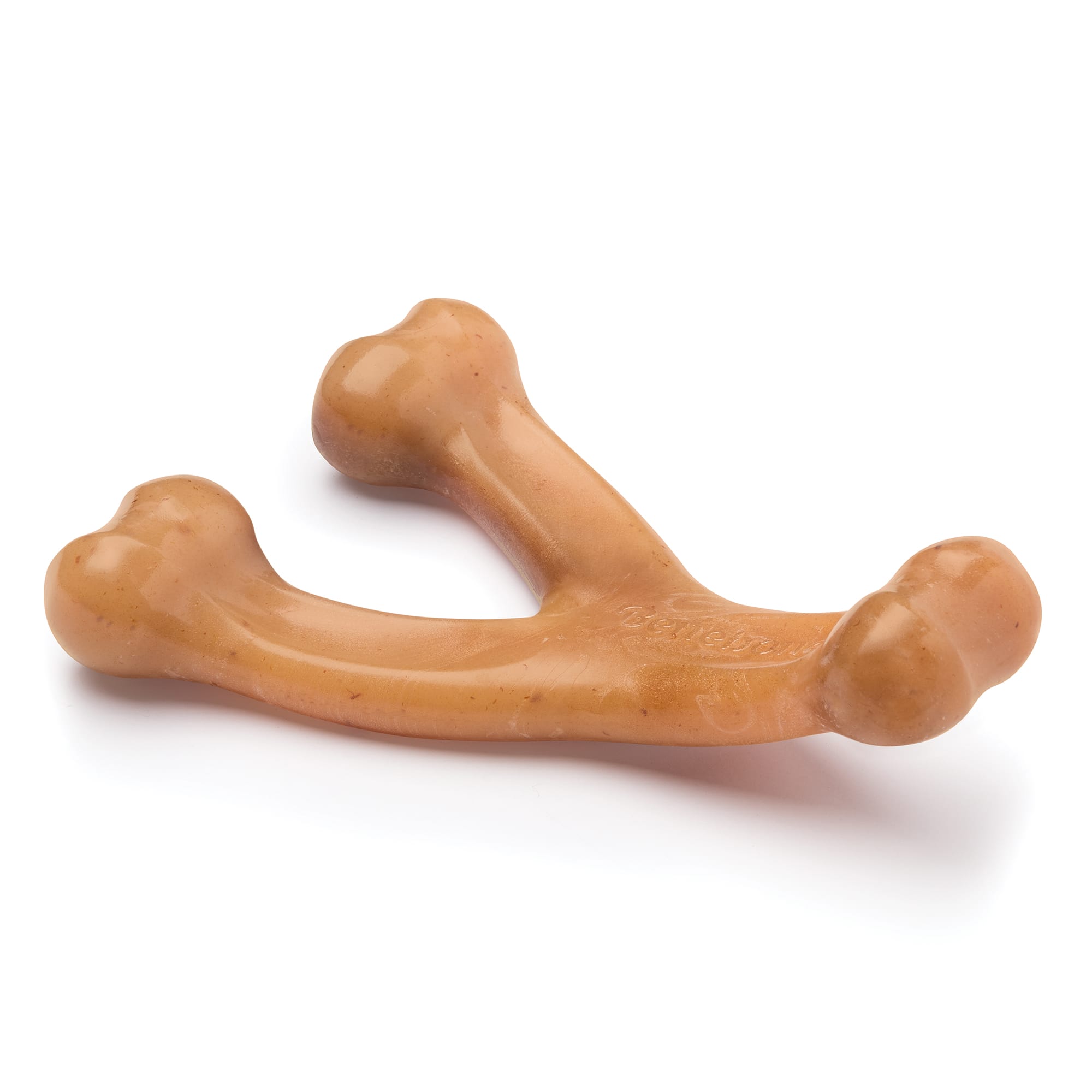 Benebone Chicken Flavored Wishbone Chew Toy For Dog， Small