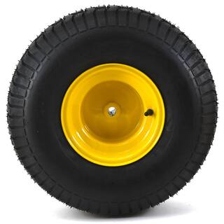 Arnold 20 in. x 8 in. Rear Wheel Assembly with Turf Saver Tread for John Deere Riding Lawn Mowers 490-325-0051