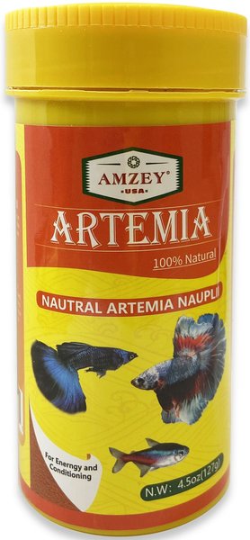 Amzey Natural Artemia Nauplii Fish Food