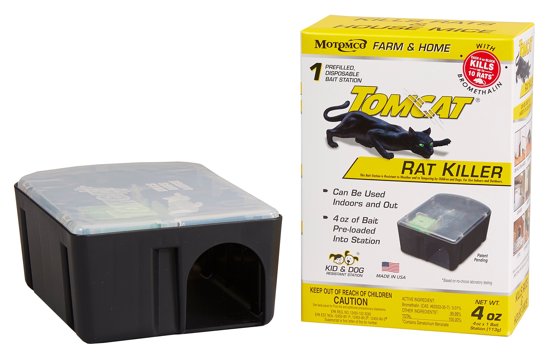 Tomcat Rat Killer Disposable Bait Station 22880