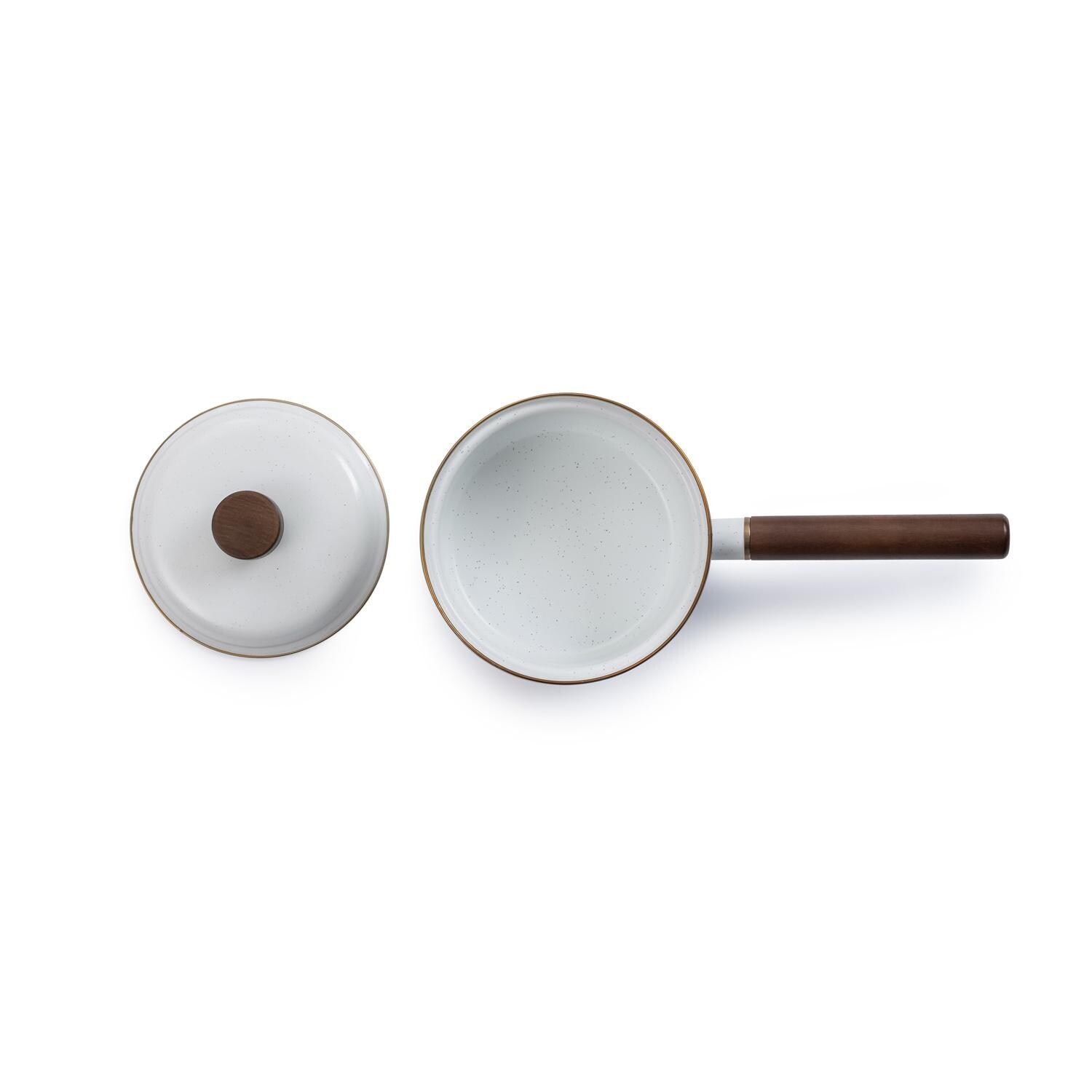 Barebones Living Enamel Saucepan