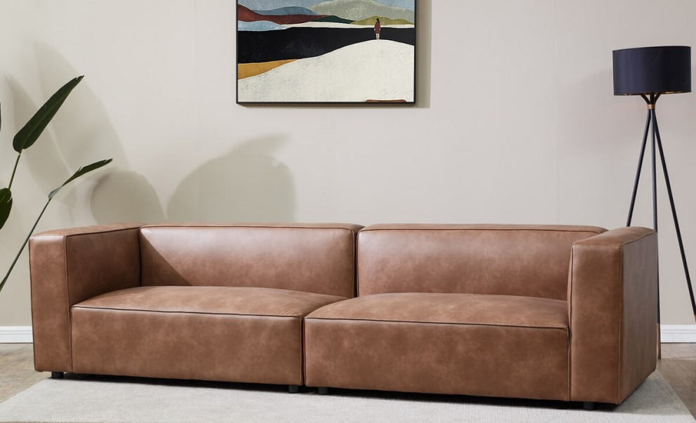 Safavieh Couture Kamali Modern Sofa   Contemporary   Sofas   by Safavieh  Houzz