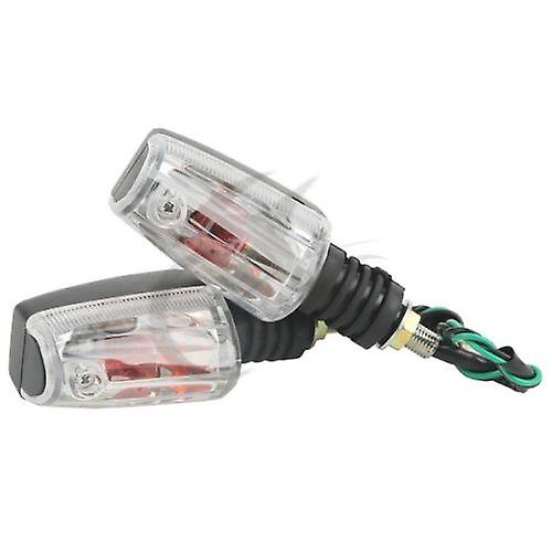 Born Pretty Motorcycle 10mm Front Or Rear Amber Turn Signal Indicator Light Lamps Bulb Universal