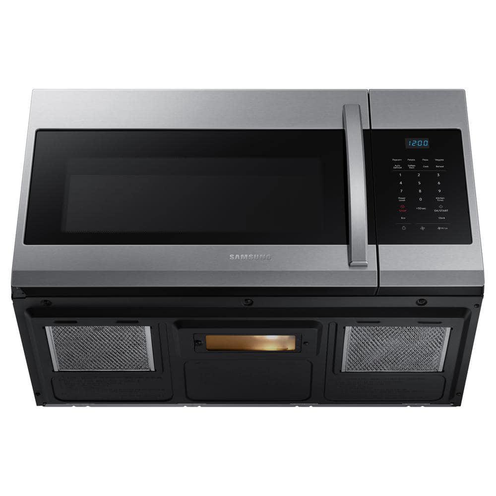  30 in W 17 cu ft Over the Range Microwave in Fingerprint Resistant Stainless Steel