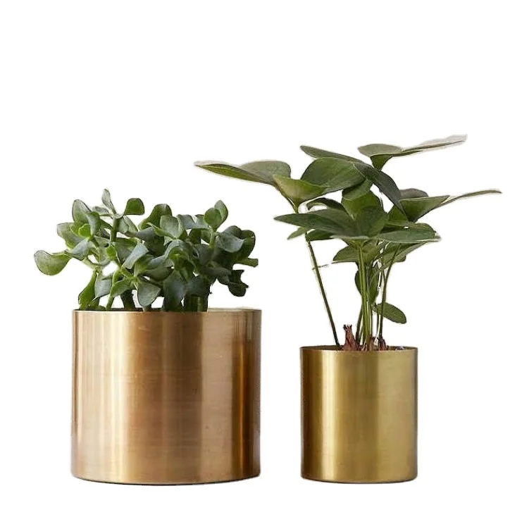 Tabletop Metal Planters for Garden Wedding and Party Decorative Pots for Garden Plants Decoration