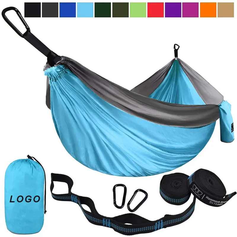 Ultralight Foldable Travel Camping Hammock Outdoor Nylon Mosquito Net Hammock