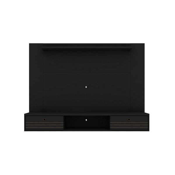 Liberty 70.86 Floating Entertainment Center in Black