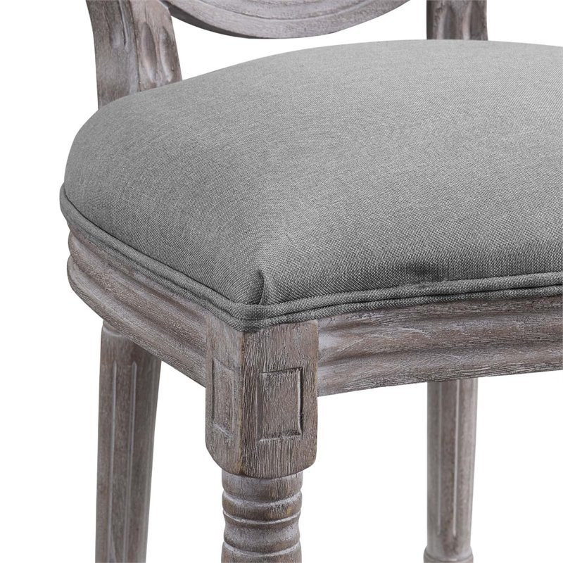 Hawthorne Collections 19.5 quotModern Wood Dining Side Chair in Gray (Set of 4)   French Country   Dining Chairs   by Homesquare  Houzz