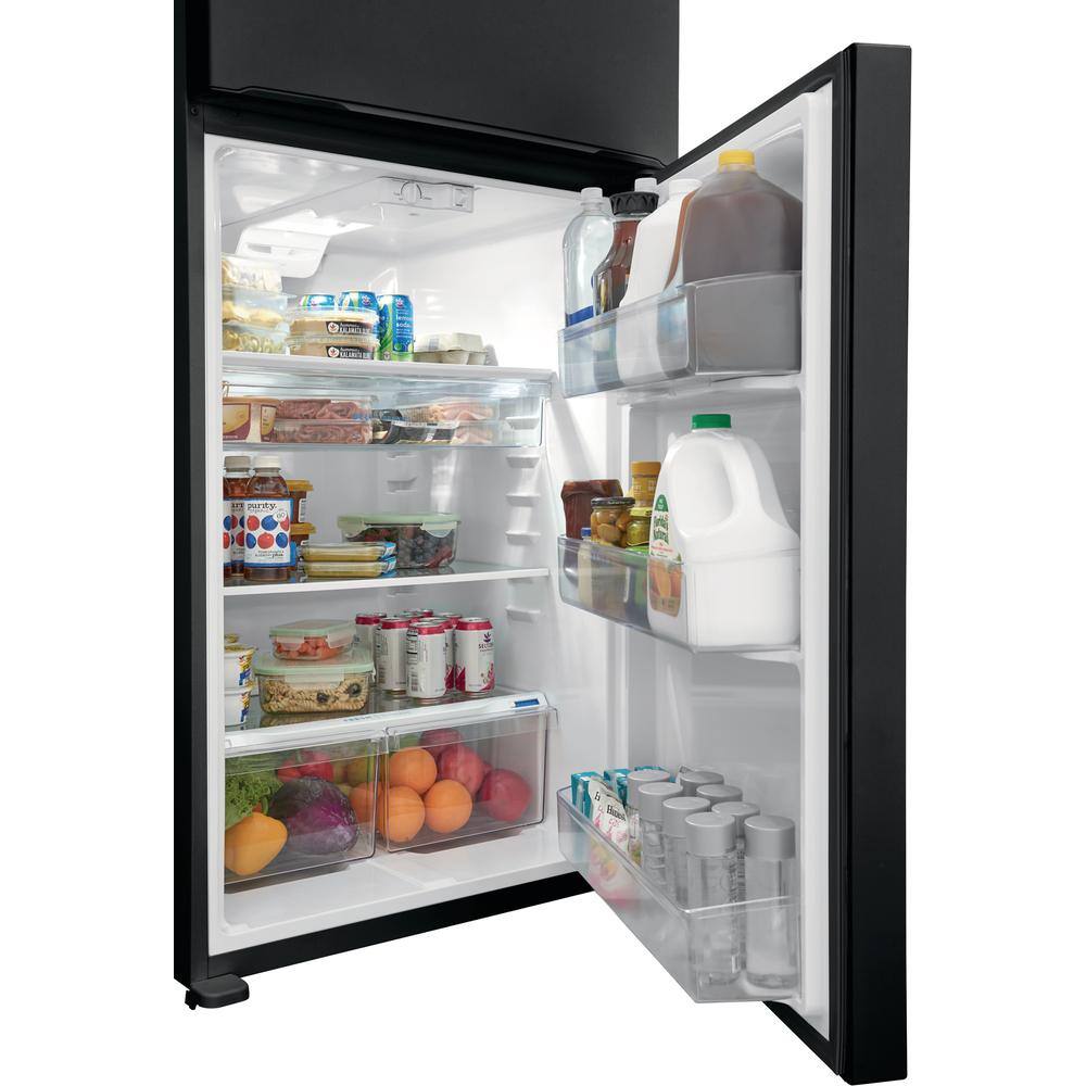 Frigidaire 20.0 cu. ft. Top Freezer Refrigerator in Black FFTR2045VB