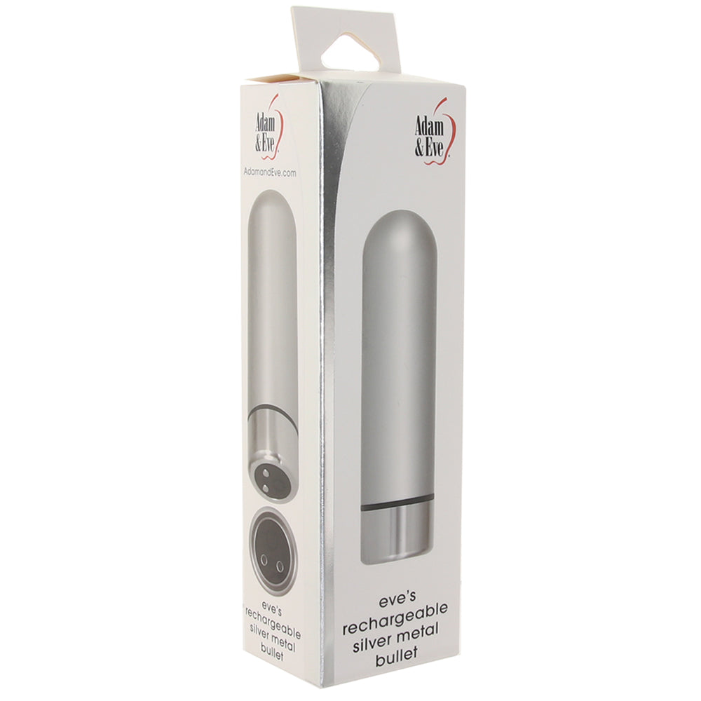 Eve's Rechargeable Silver Bullet Aluminum Vibe