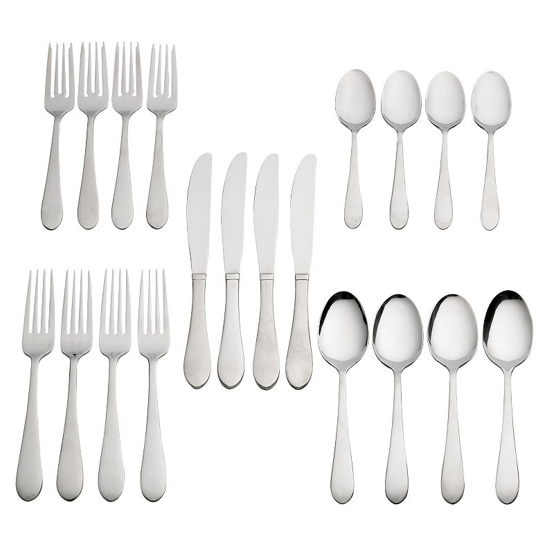 Pfaltzgraff Salisbury Satin 20-pc. Flatware Set