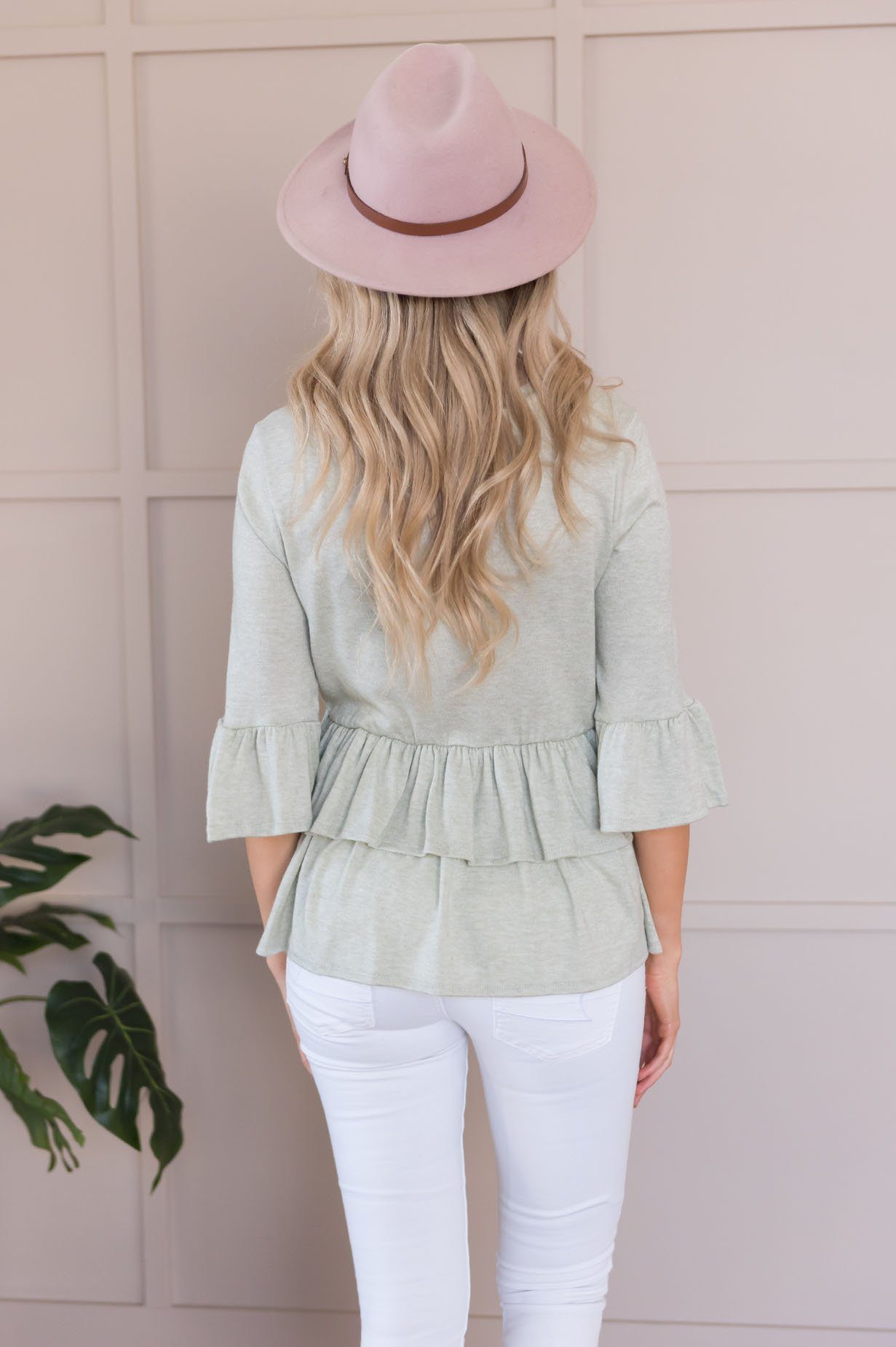 Love For A Lifetime Modest Button Blouse