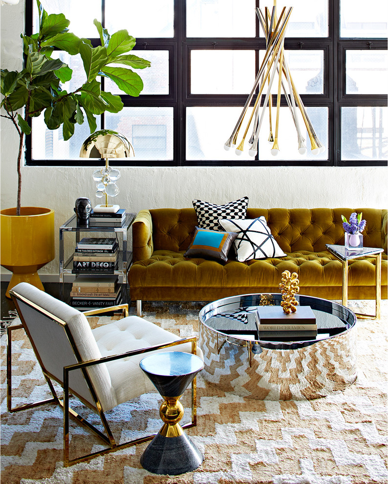 Alphaville Cocktail Table   Contemporary   Coffee Tables   by Jonathan Adler  Houzz