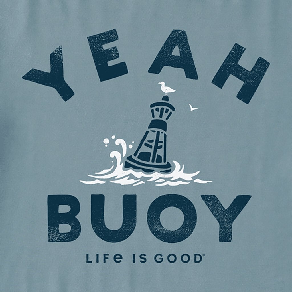 Life Is Good  Men's Yeah Buoy Crusher Tee