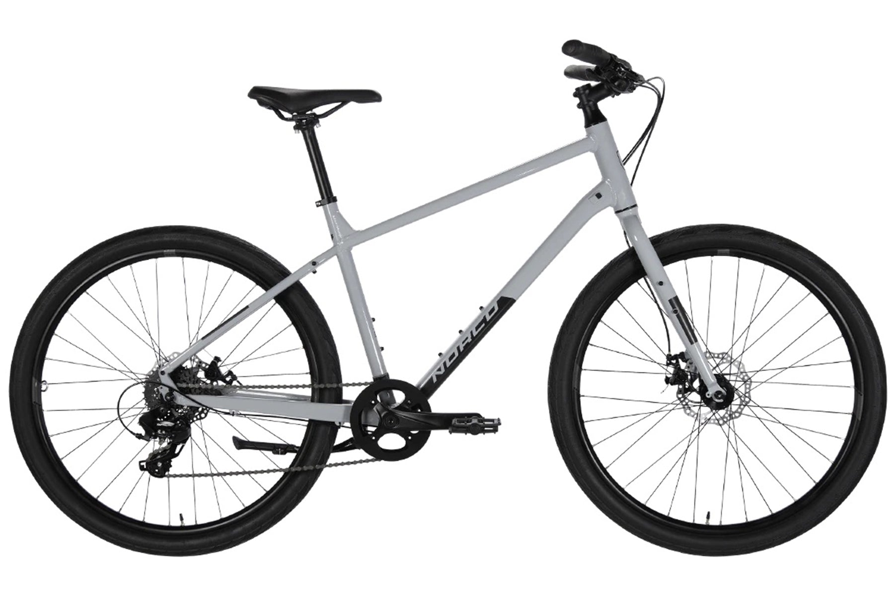 Norco Indie 4 City Bike - Gray-Black